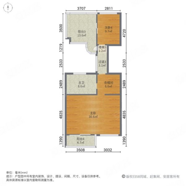 佳兆业水岸新都(东区别墅)5室2厅3卫242.57㎡南北180万