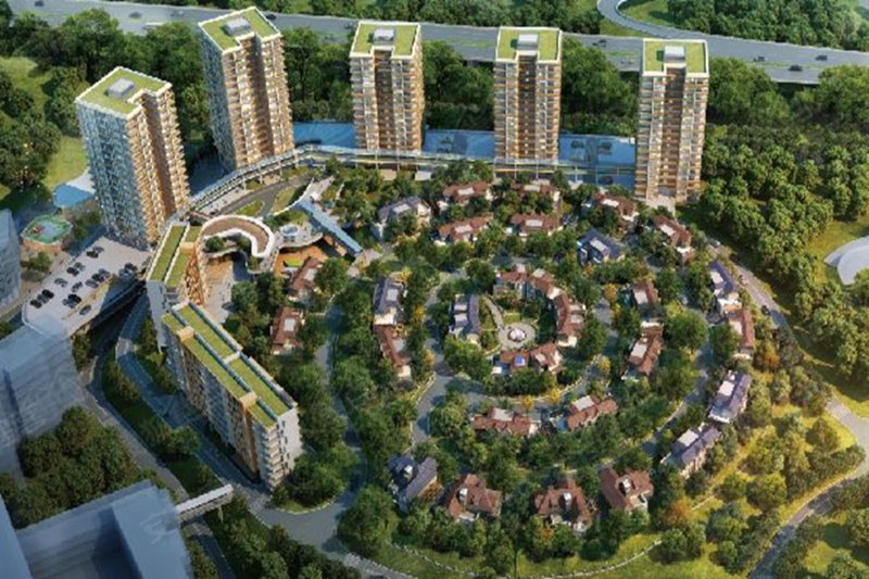 新高速路旁中铁国际旅游度假区内-贵阳太阳谷国际康养生活社区二手房