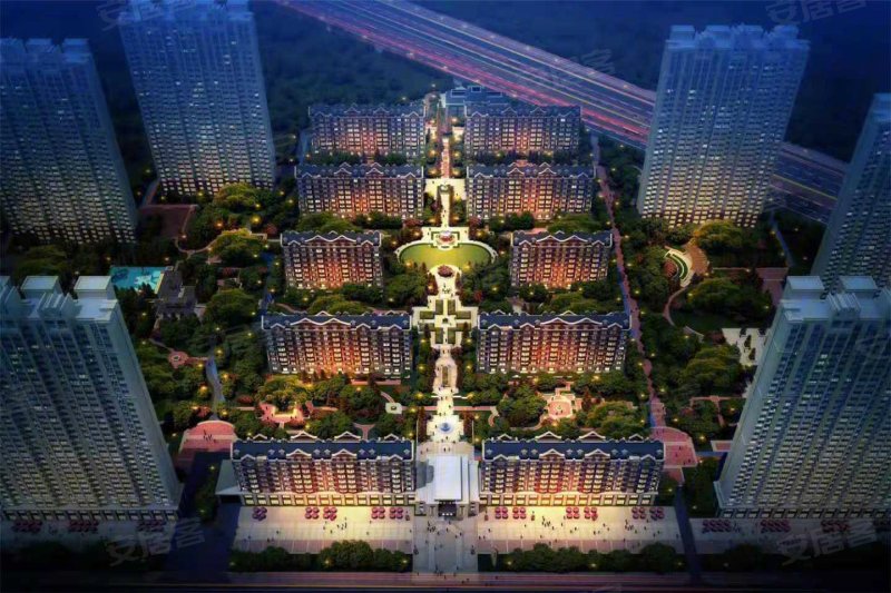 华南城紫荆雅院,长江路与华南中路交口-哈尔滨华南城紫荆雅院二手房