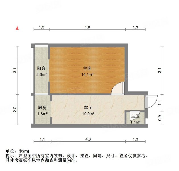 天善社大街81号院1室1厅1卫38.63㎡西65万