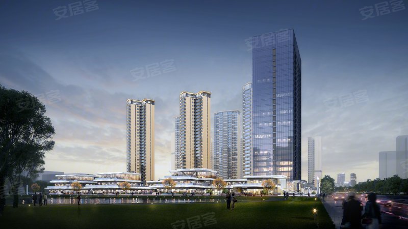 6字开头买南部新城双国企开发湖景房