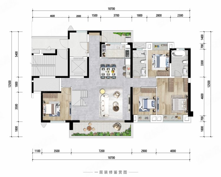 黄龙溪谷(新房)6室2厅242㎡万二手房图片