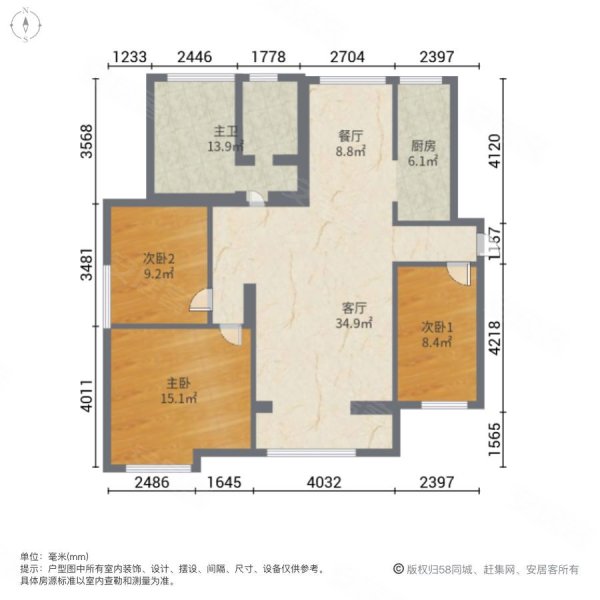 泰州紫金华府户型图图片