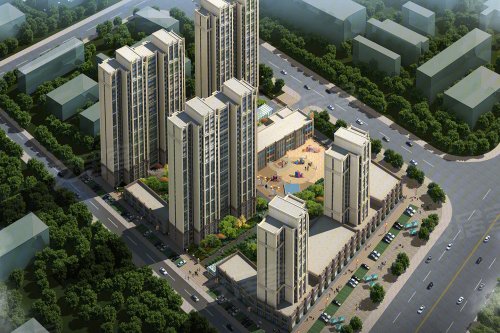 颉冠·颐博园,晋城市太岳街与文博路交叉口西北处 - 晋城颉冠·颐博园