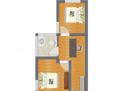 3室2厅 96.78平米