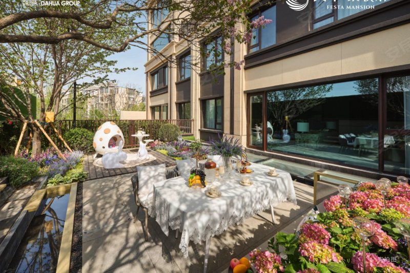 大华紫悦府叠拼别墅300万 主城区低密墅区