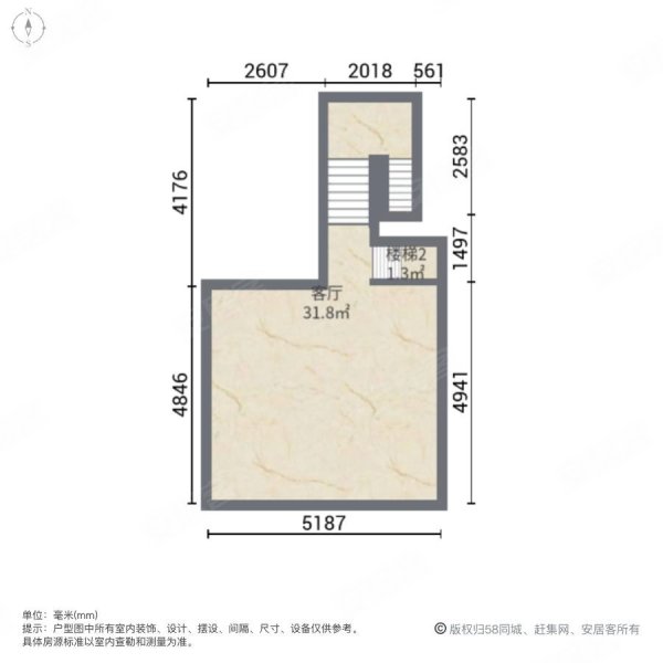 十里方圆(别墅)5室2厅4卫305㎡南北210万