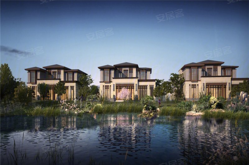 万豪白鹭岛 国家4a景区湖心岛纯墅区 英式美式一线独栋别墅,万豪白鹭