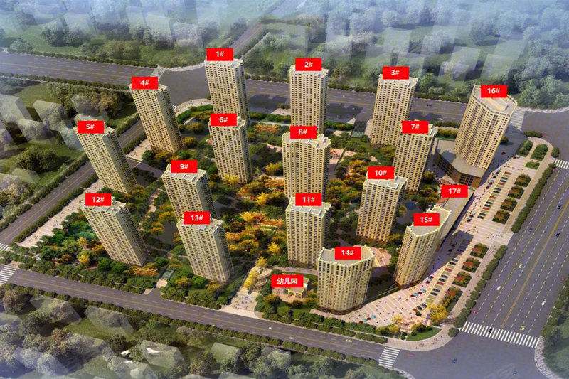 明发星悦城3室2厅2卫137㎡南北85万