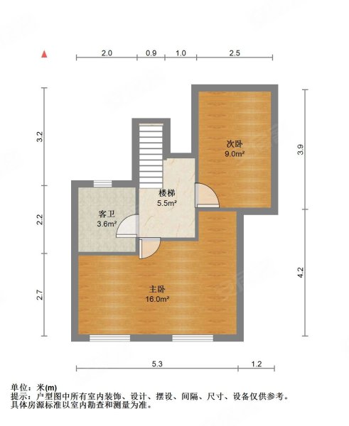 海天花园(公寓住宅)3室2厅3卫159㎡南北655万