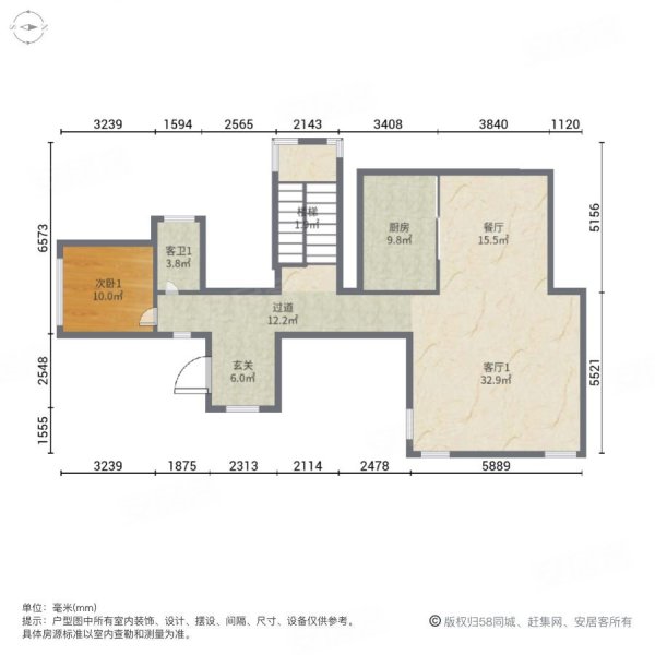 十里方圆(别墅)5室3厅4卫302㎡南北220万