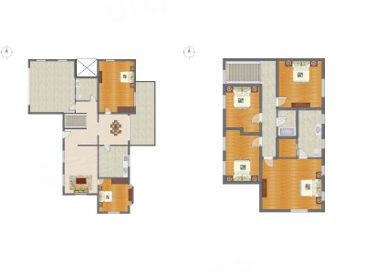 6室2厅 199.69平米