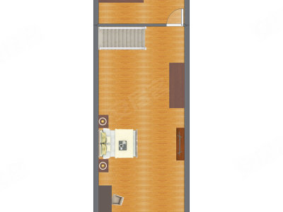 2室1厅 51.14平米