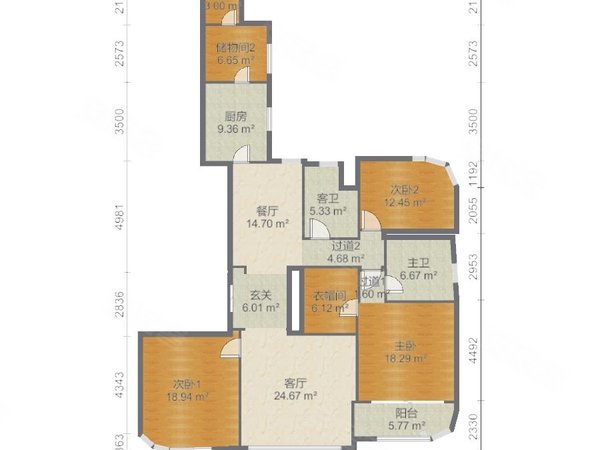 【多图】上实海上海,石老人租房,上实海上海 3室2厅2卫 电梯房 精装修