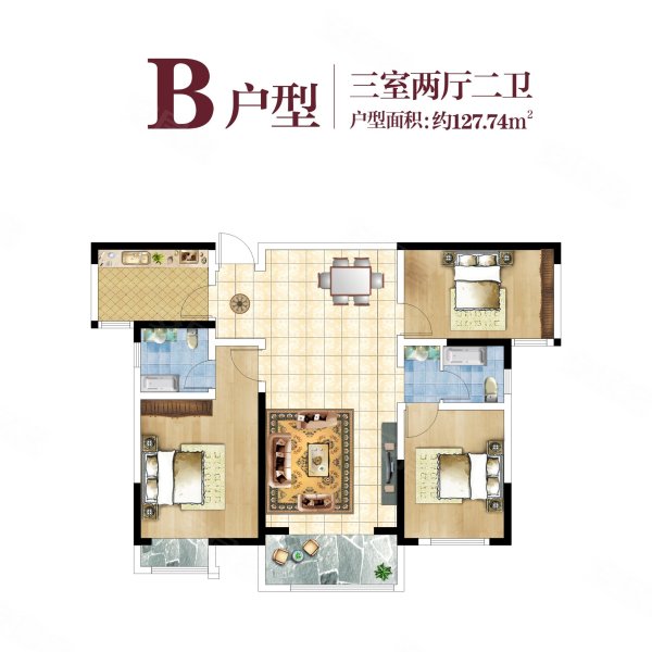 中成水岸绿洲新房