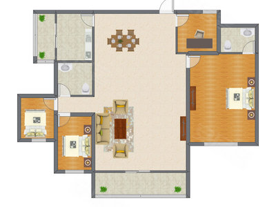 4室2厅 146.69平米