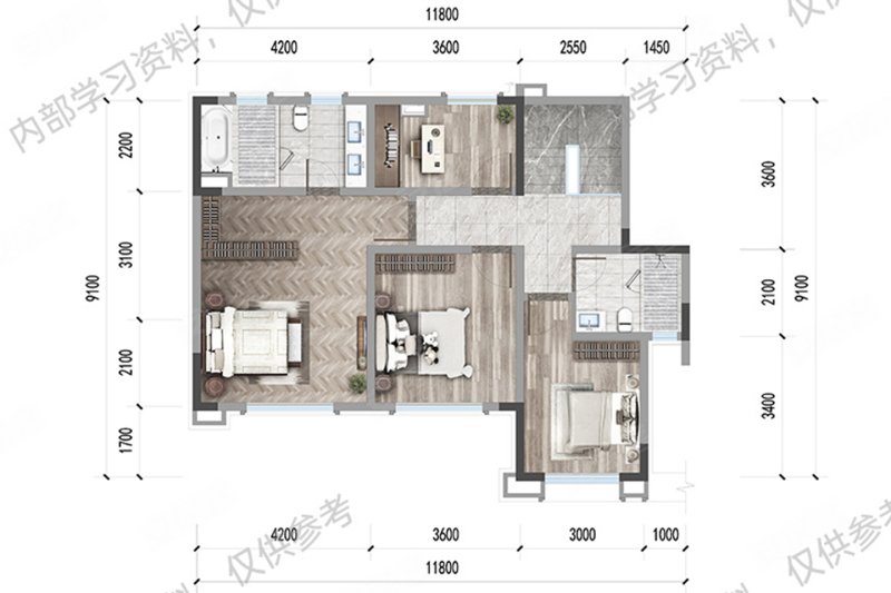 环球融创未来城5室2厅175㎡万二手房图片