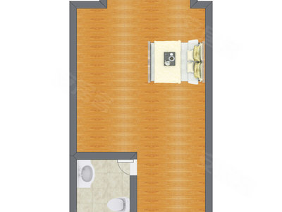 2室0厅 40.10平米