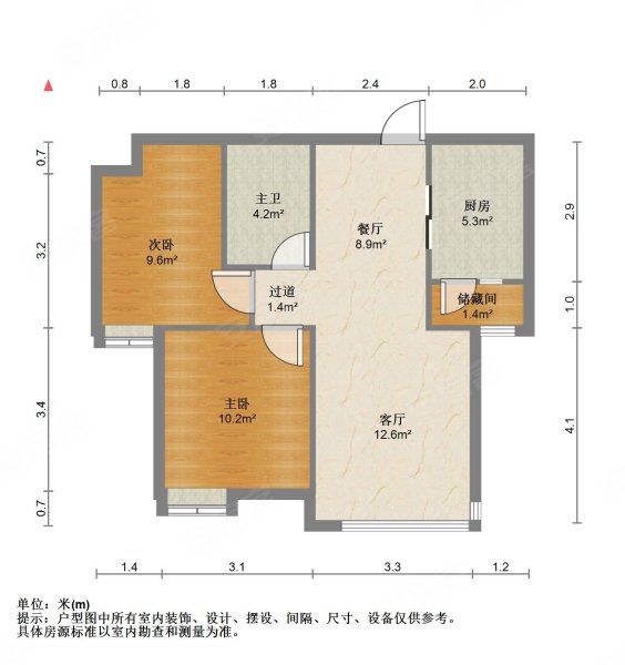 长春高新和园户型图图片