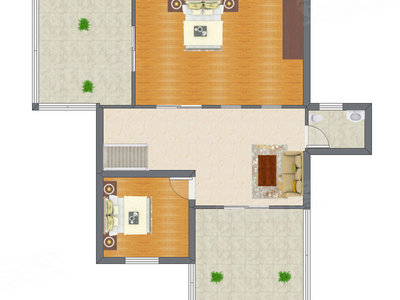 5室3厅 92.90平米