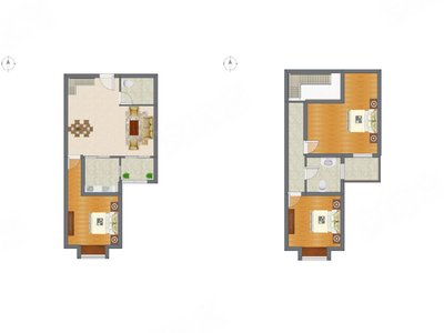 3室2厅 98.95平米