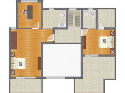 3室2厅 173.13平米