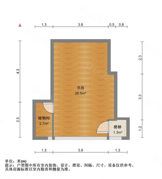 公园大地6室2厅3卫178㎡南北1200万