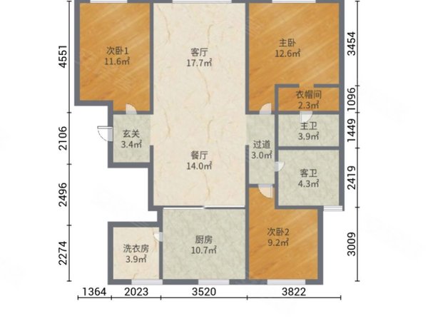 酉阳半山华府户型图图片