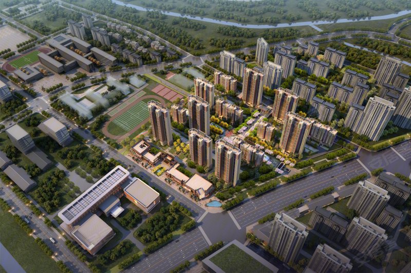 绿地国际博览城(新房),先行区省人力资源中心北行500米路东-济南绿地