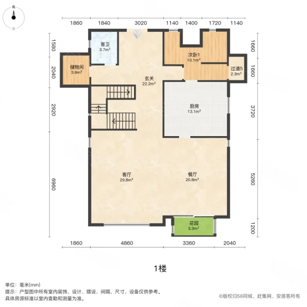 逸翠庄园平面图图片