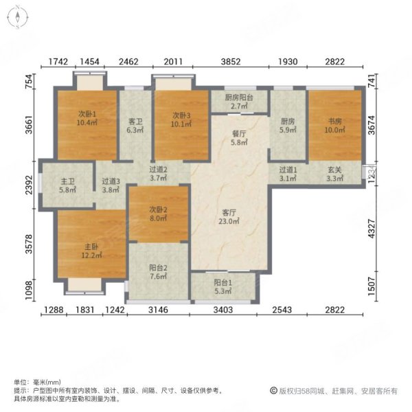 盐城东湖国际户型图图片