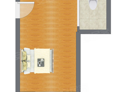 1室0厅 38.17平米