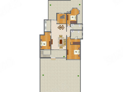 4室2厅 146.67平米