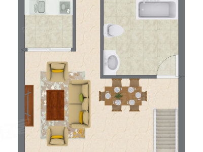 1室1厅 31.18平米