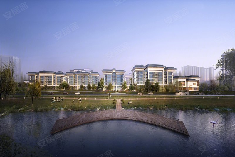 宝湖印象 宝湖华府宝湖公园旁  鲁银隆玺高端改善超美湖景