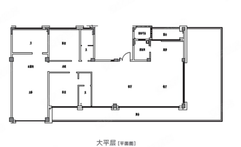 云树望山院3室3厅248㎡743万二手房图片
