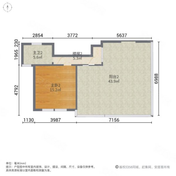 金色威尼斯3室2厅2卫128.76㎡南北130万