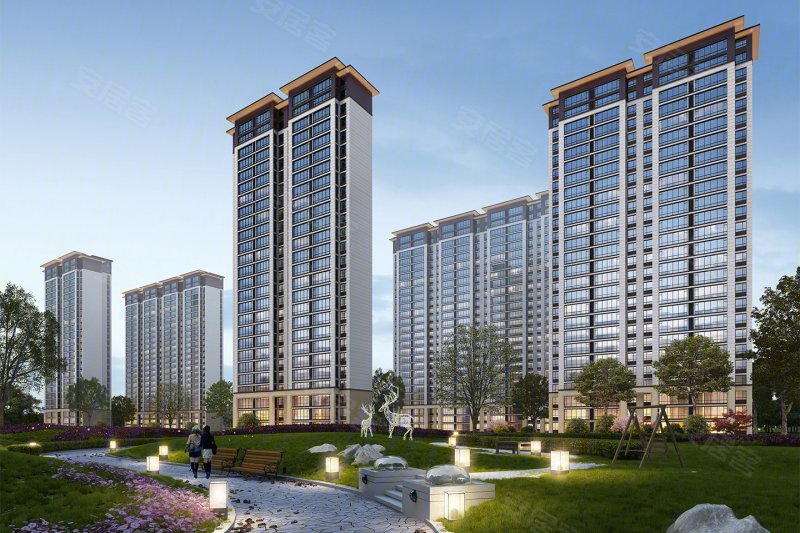 浩翔·君悦荟3室2厅1卫108㎡南北73万