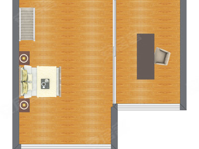 4室1厅 85.69平米