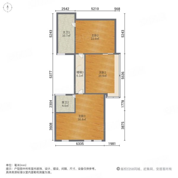 海湾艺墅(别墅)5室2厅4卫286㎡南北630万