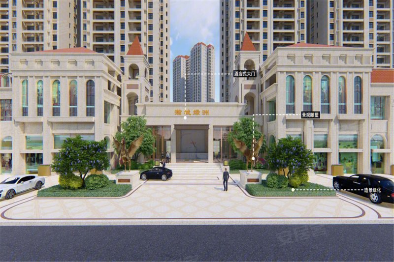 青白江 万达广场 凤凰湖旁 带花园 买房送车位,瀚城绿洲(新房)二手房