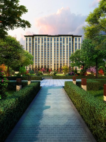 金河大街中心南路18-28-3(新区体育馆后侧) - 丹东永同昌·翡翠壹号