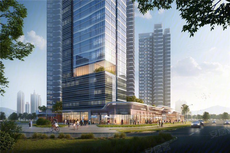 南沙自贸区越秀江海潮鸣330万起买岛尖三房望宽阔海景