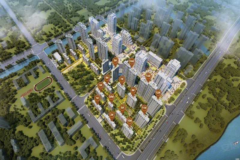 绿地大都会(新房),青菱大道与杨林一路交汇处-武汉绿地大都会(新房)