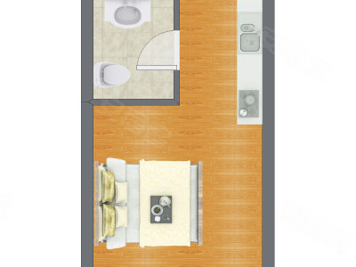 1室0厅 30.00平米