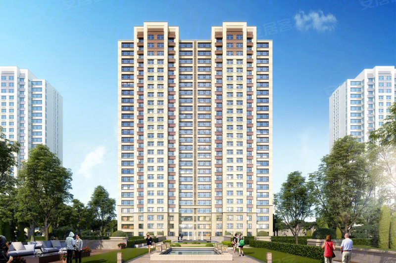 亢龙上善颐园2室2厅1卫96㎡南北106万