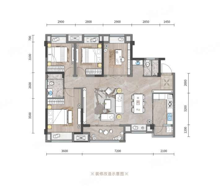 洺悦城一期户型图图片