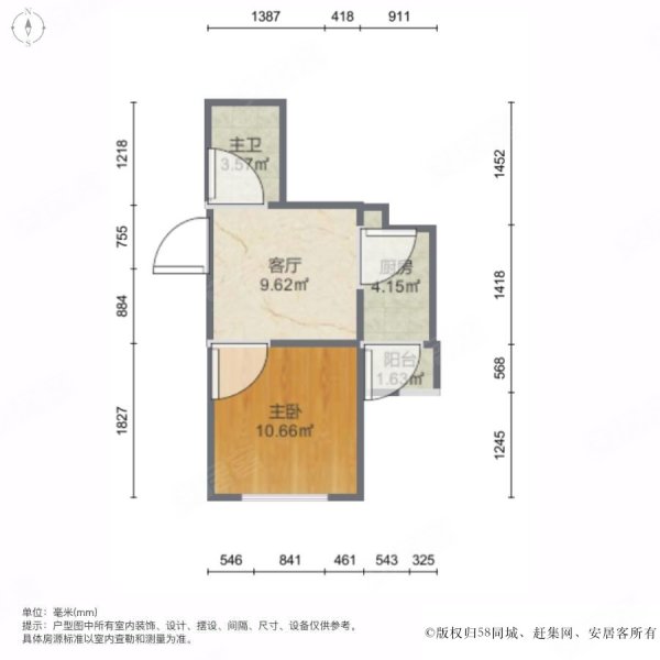 河怡花园户型图图片