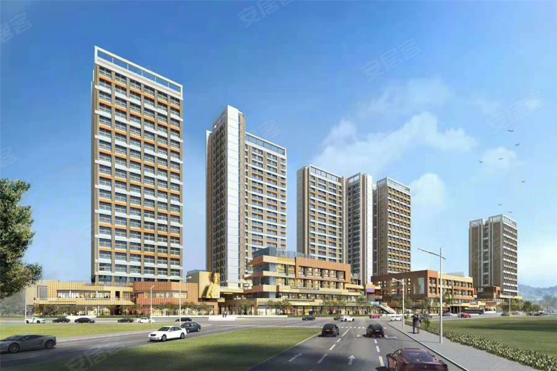 折后65万,沙井一手公寓房2房3房 精装现楼 通燃气带阳台,湾景时代公馆