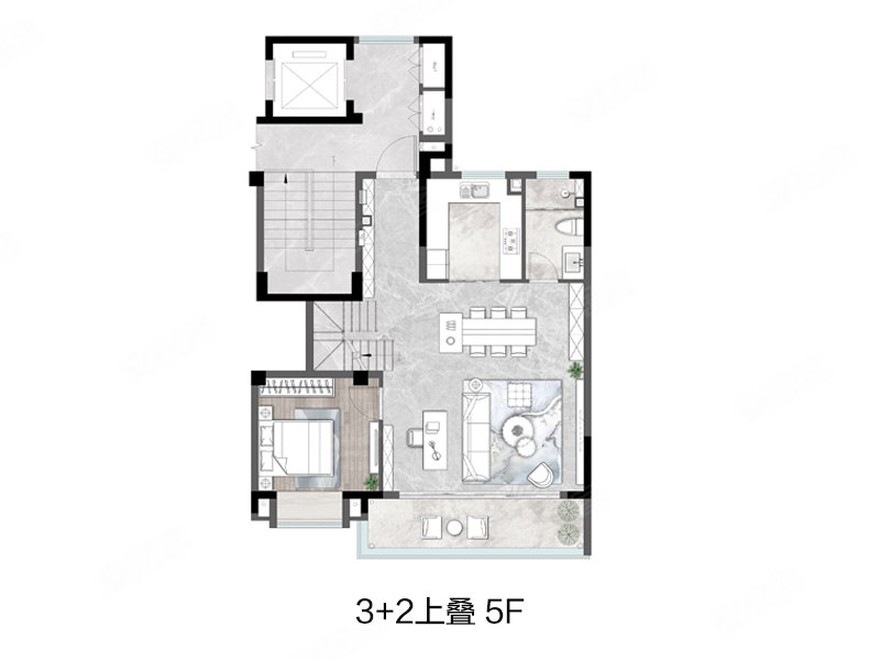 旭辉铂悦溪上(新房)3室2厅2卫146㎡南380万